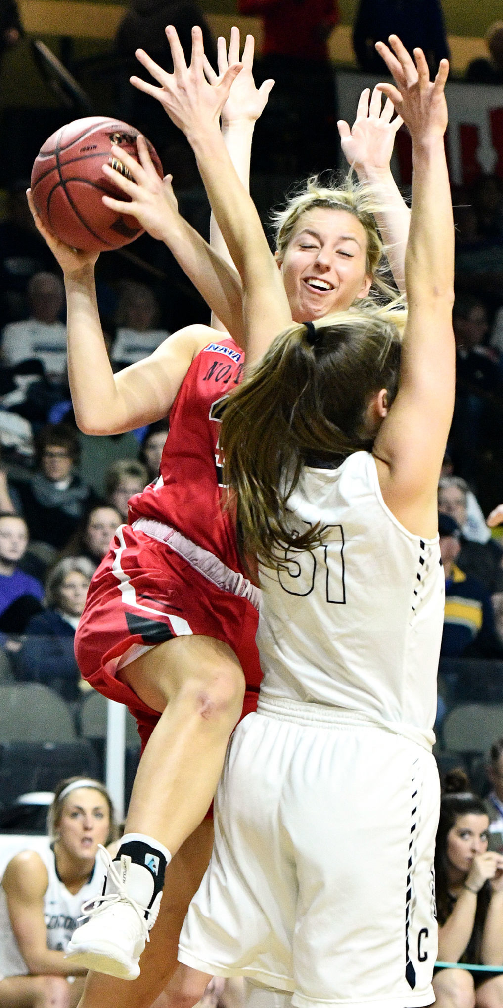 Northwestern vs Concordia NAIA basketball